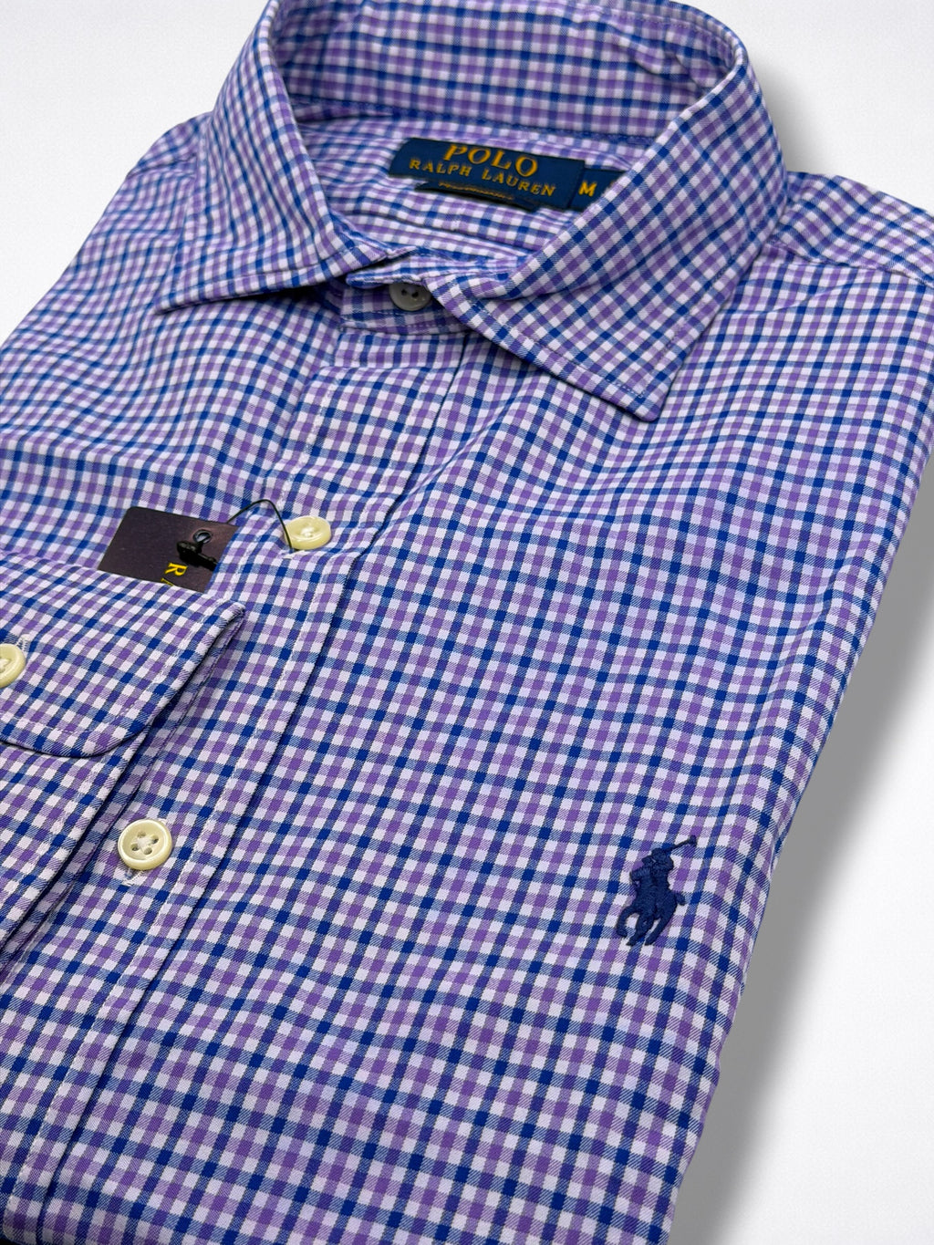 Camisa Polo Ralph Lauren Classic Fit Manga Larga Talla M