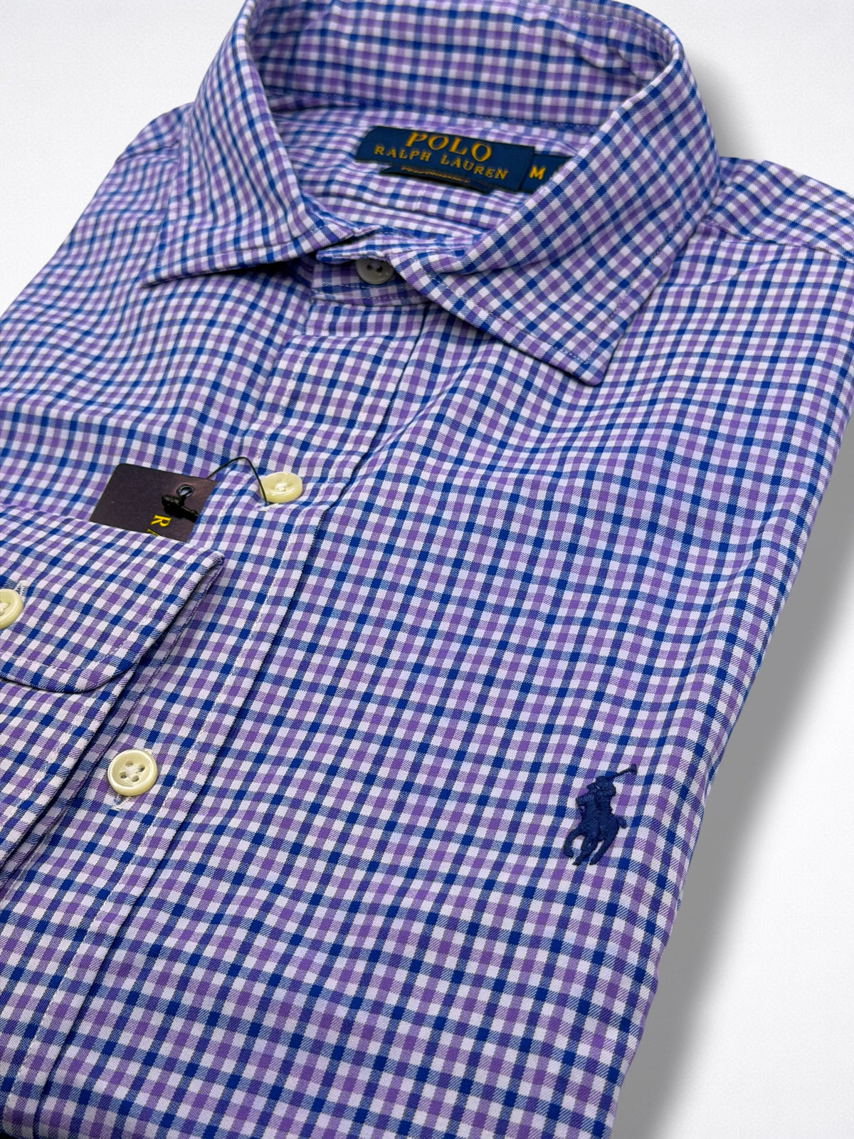 Camisa Polo Ralph Lauren Classic Fit Manga Larga Talla M