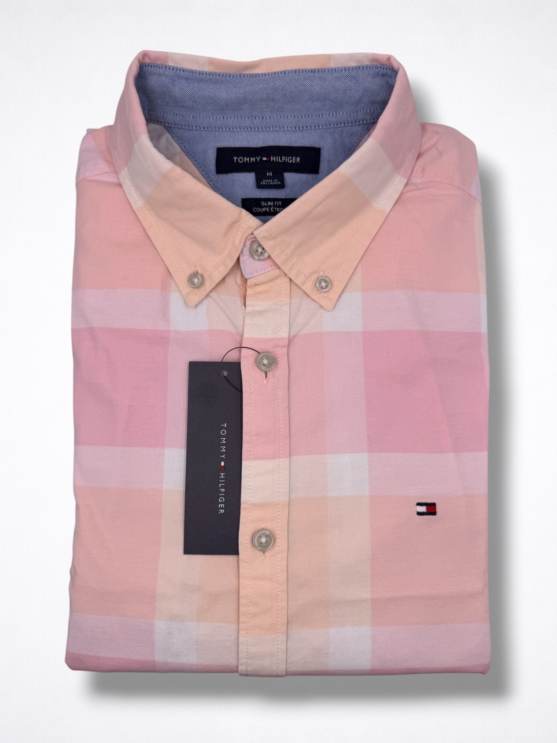 Camisa Tommy Hilfiger Classic Fit manga corta talla S