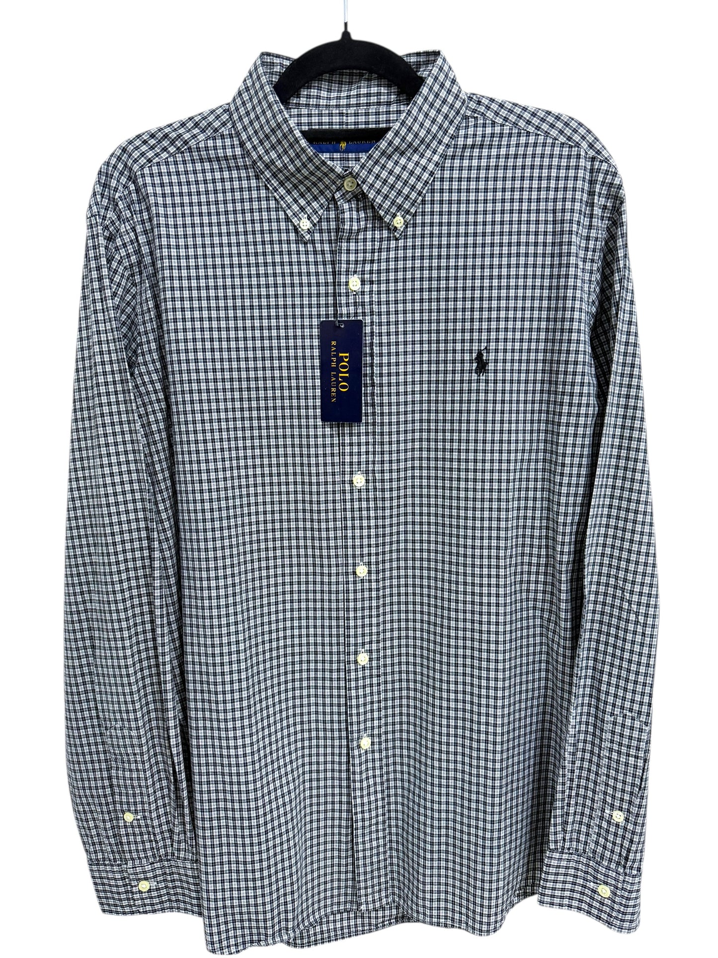 Camisa Polo Ralph Lauren Classic Fit Manga Larga Talla XL