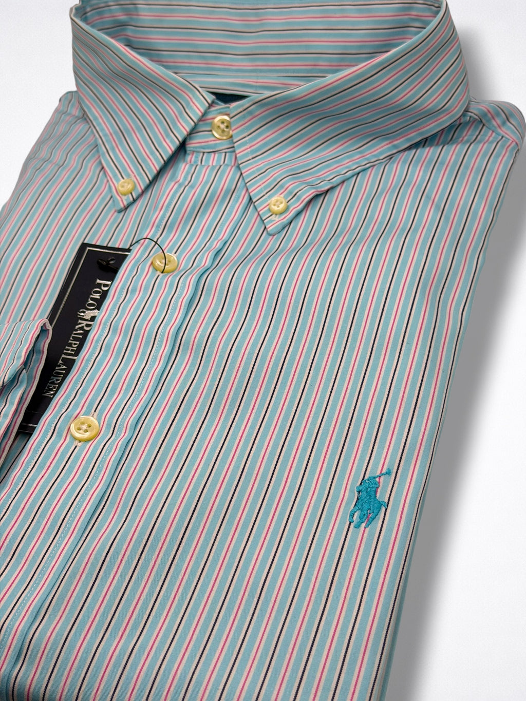 Camisa Polo Ralph Lauren Classic Fit 17 Manga Larga 36/37 Talla XL
