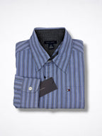 Camisa Tommy Hilfiger Classic Fit manga larga talla 5 niño