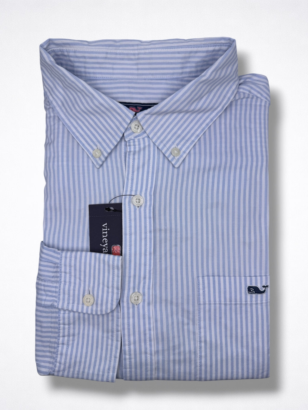 Camisa Vineyard Vines Classic Fit manga larga talla L