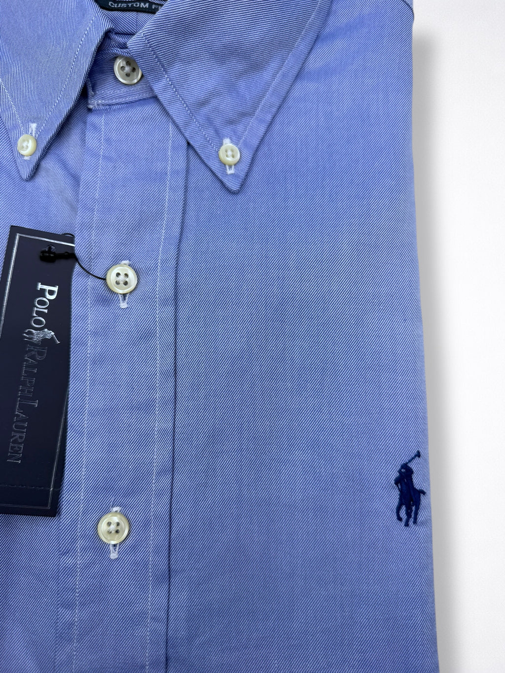 Camisa Polo Ralph Lauren Custom fit Manga Larga Talla S