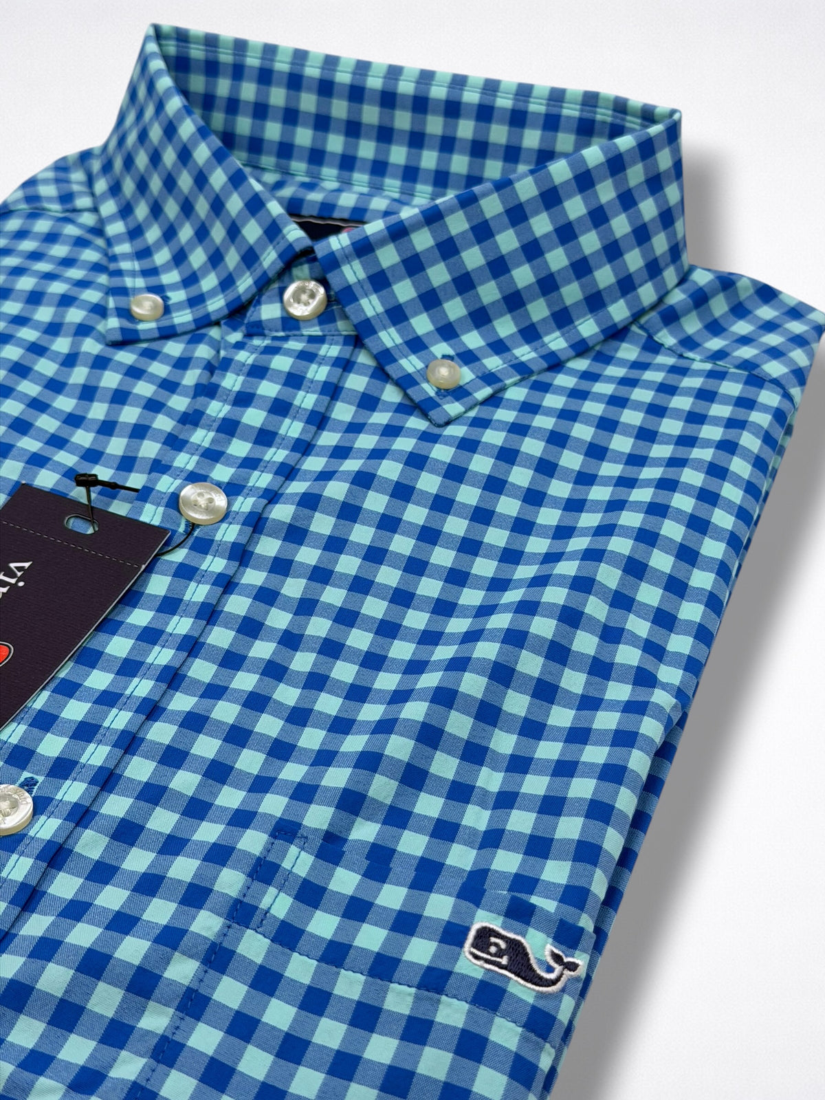 Camisa Vineyard Vines Classic Fit Manga Larga Talla S