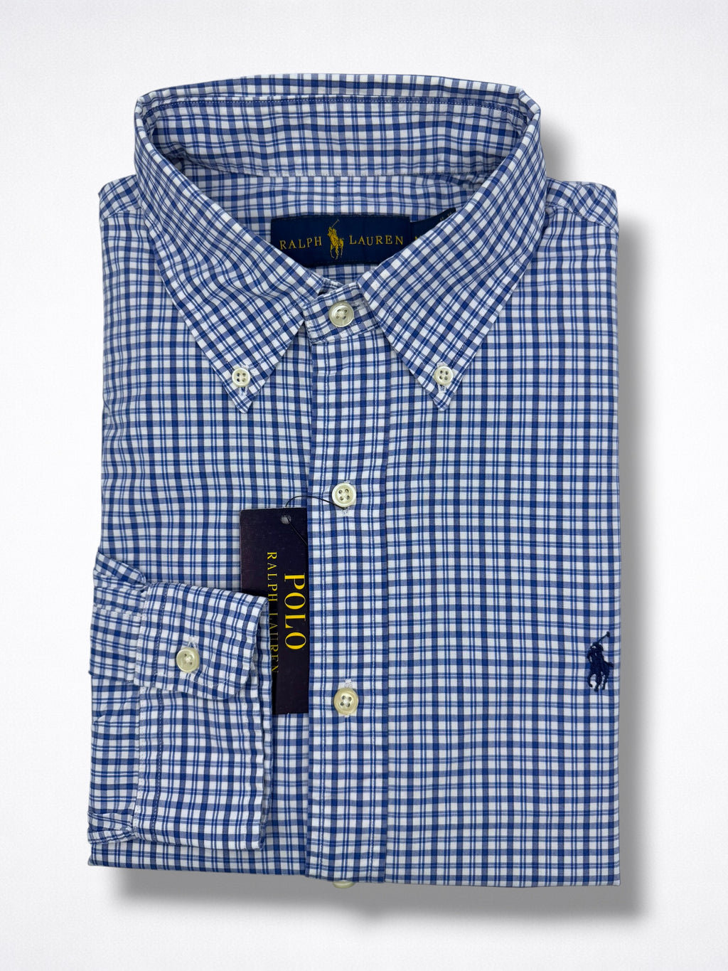 Camisa Polo Ralph Lauren Classic Fit Manga Larga Talla M