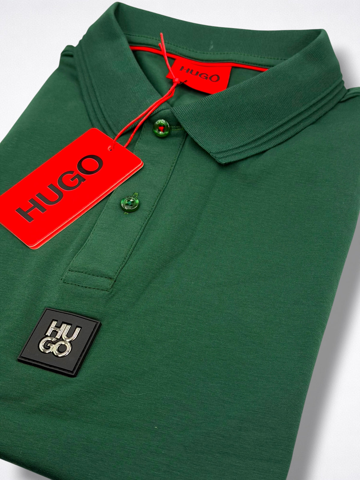 Playera Hugo Regular Fit Tipo Polo Talla L
