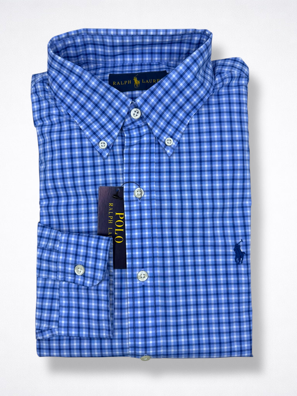 Camisa Polo Ralph Lauren Classic Fit Manga Larga Talla M