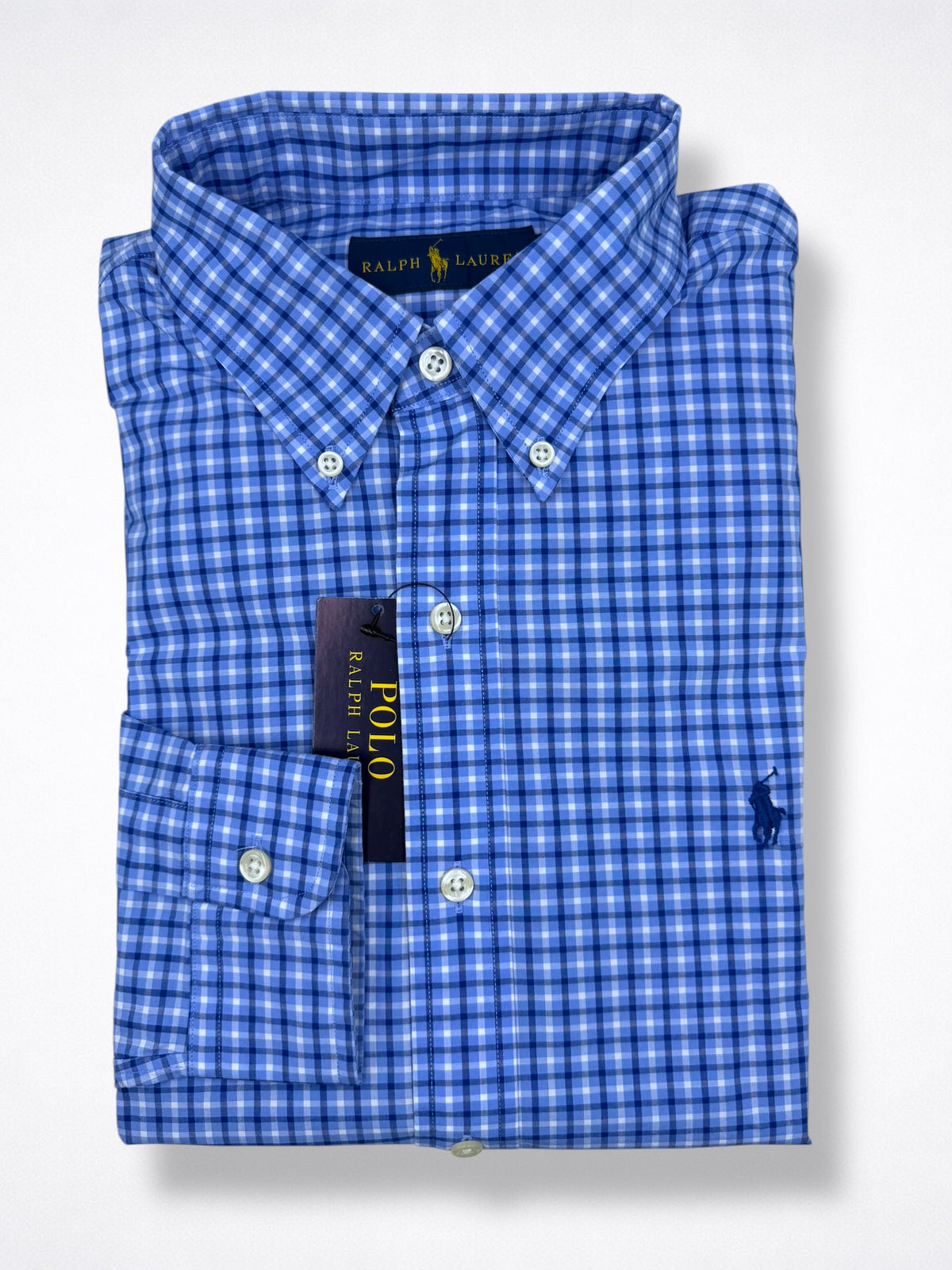 Camisa Polo Ralph Lauren Classic Fit Manga Larga Talla M