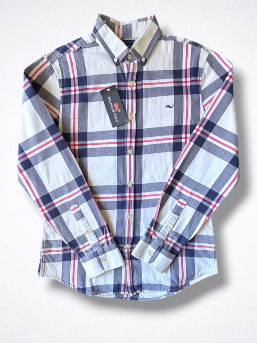 Camisa Vineyard Vines Classic Fit Manga Larga Talla XS