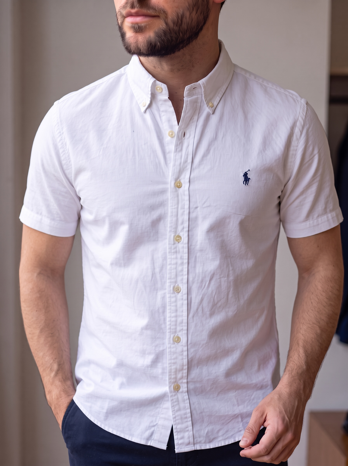 Camisa Polo Ralph Lauren Classic fit manga corta talla M