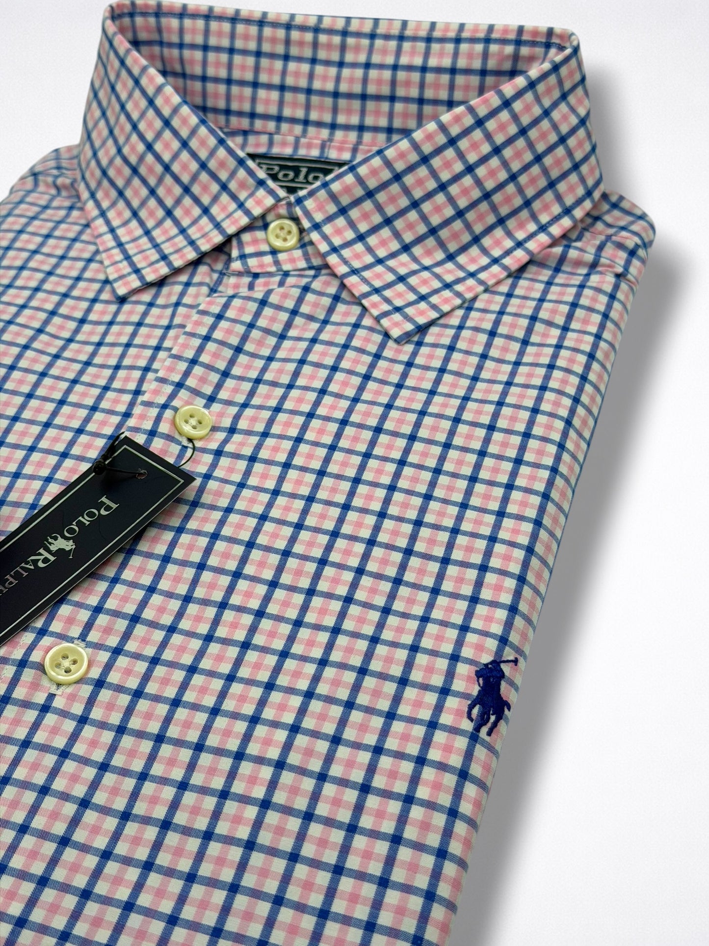 Camisa Polo Ralph Lauren Classic Fit Manga Larga Talla L