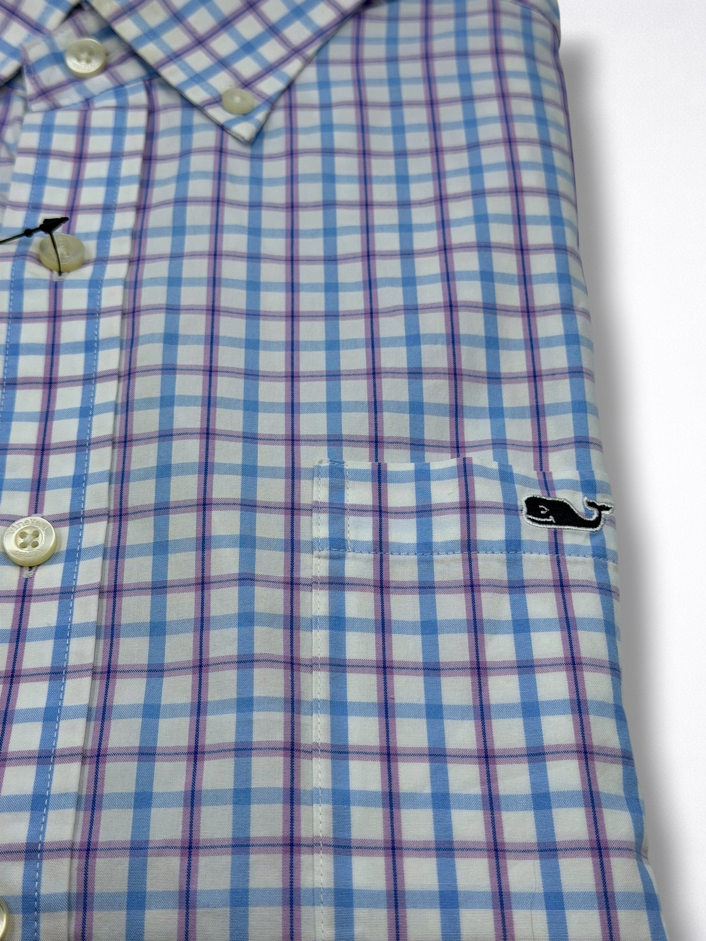 Camisa Vineyard Vines Classic Fit Manga Larga Talla L