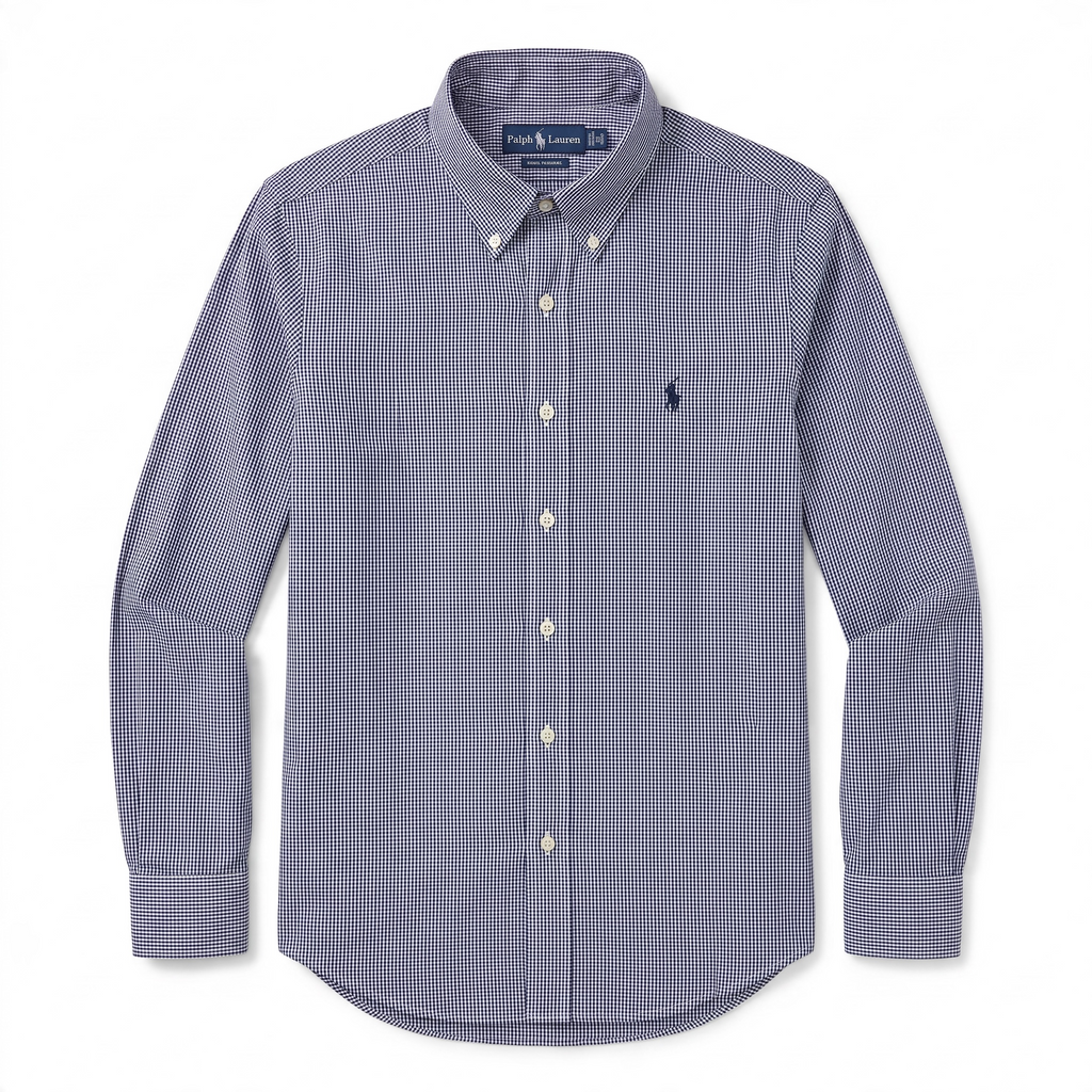 Camisa Polo Ralph Lauren Classic Fit manga larga talla XXL
