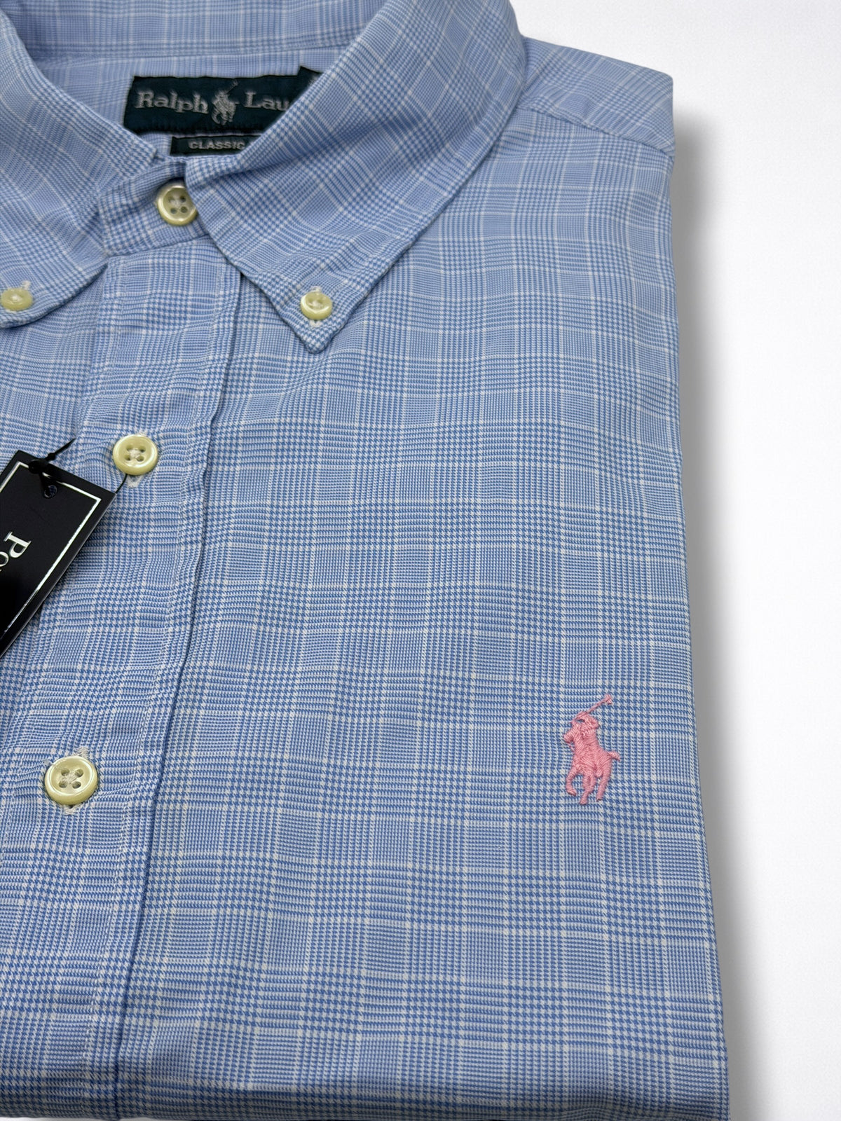 Camisa Polo Ralph Lauren Classic Fit Manga Larga Talla L