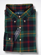 Camisa Polo Ralph Lauren Classic Fit Manga Larga Talla XXL