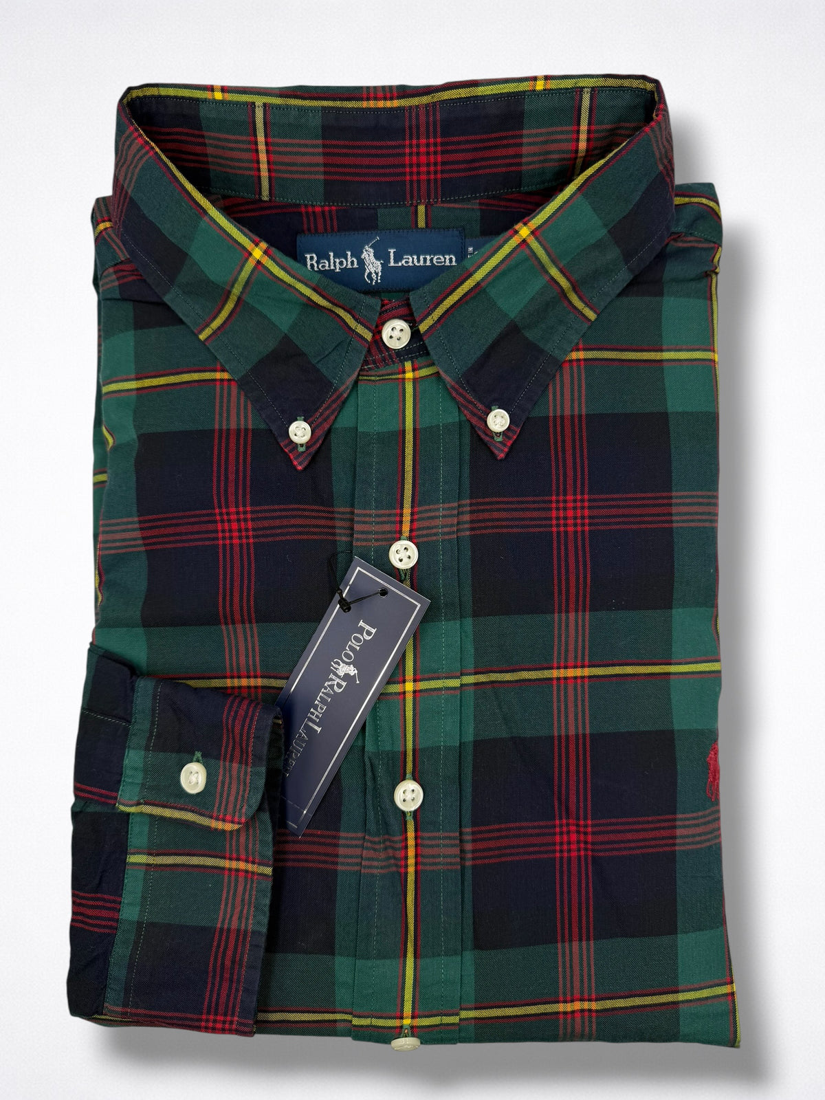 Camisa Polo Ralph Lauren Classic Fit Manga Larga Talla XXL