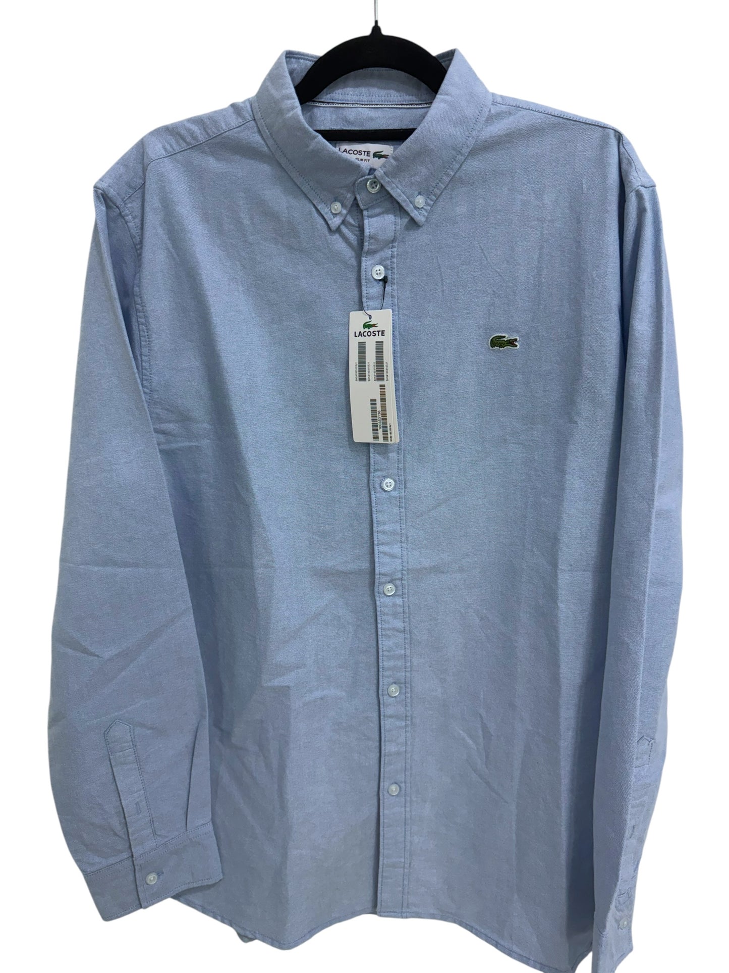 Camisa Lacoste Classic Fit Manga Larga Talla L