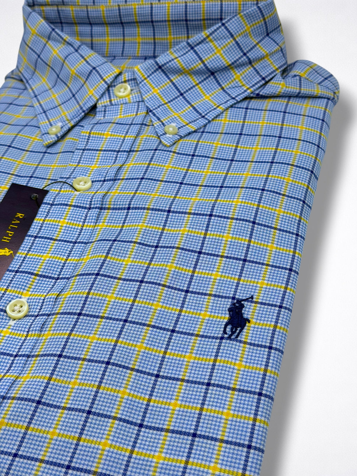 Camisa Polo Ralph Lauren Classic Fit Manga Larga Talla M
