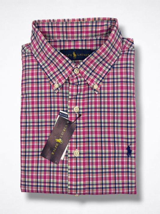 Camisa Polo Ralph Lauren Classic Fit Manga Corta Talla L