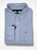 Camisa Tommy Hilfiger Custom Fit manga larga talla M