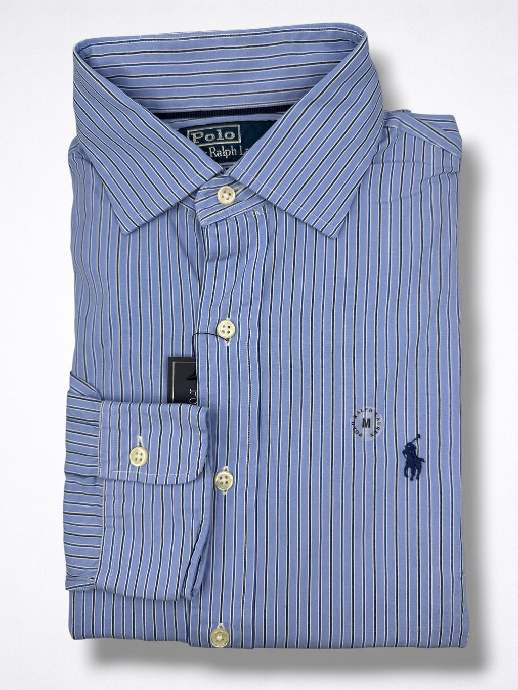 Camisa Polo Ralph Lauren Classic Fit Manga Larga Talla M