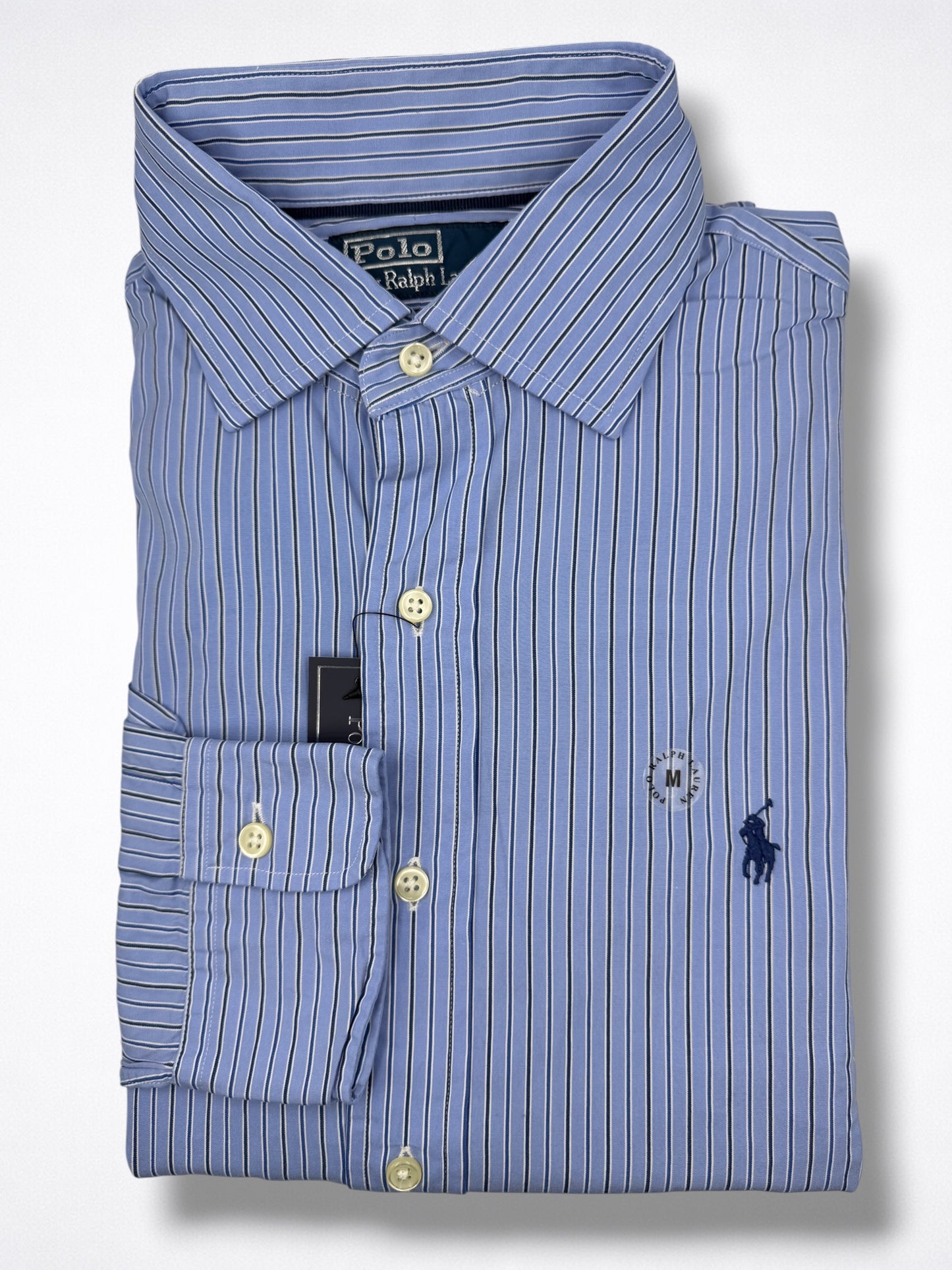 Camisa Polo Ralph Lauren Classic Fit Manga Larga Talla M
