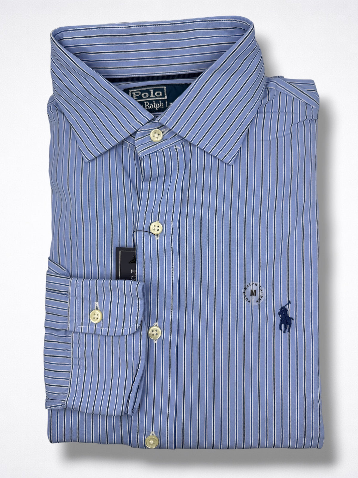 Camisa Polo Ralph Lauren Classic Fit Manga Larga Talla M