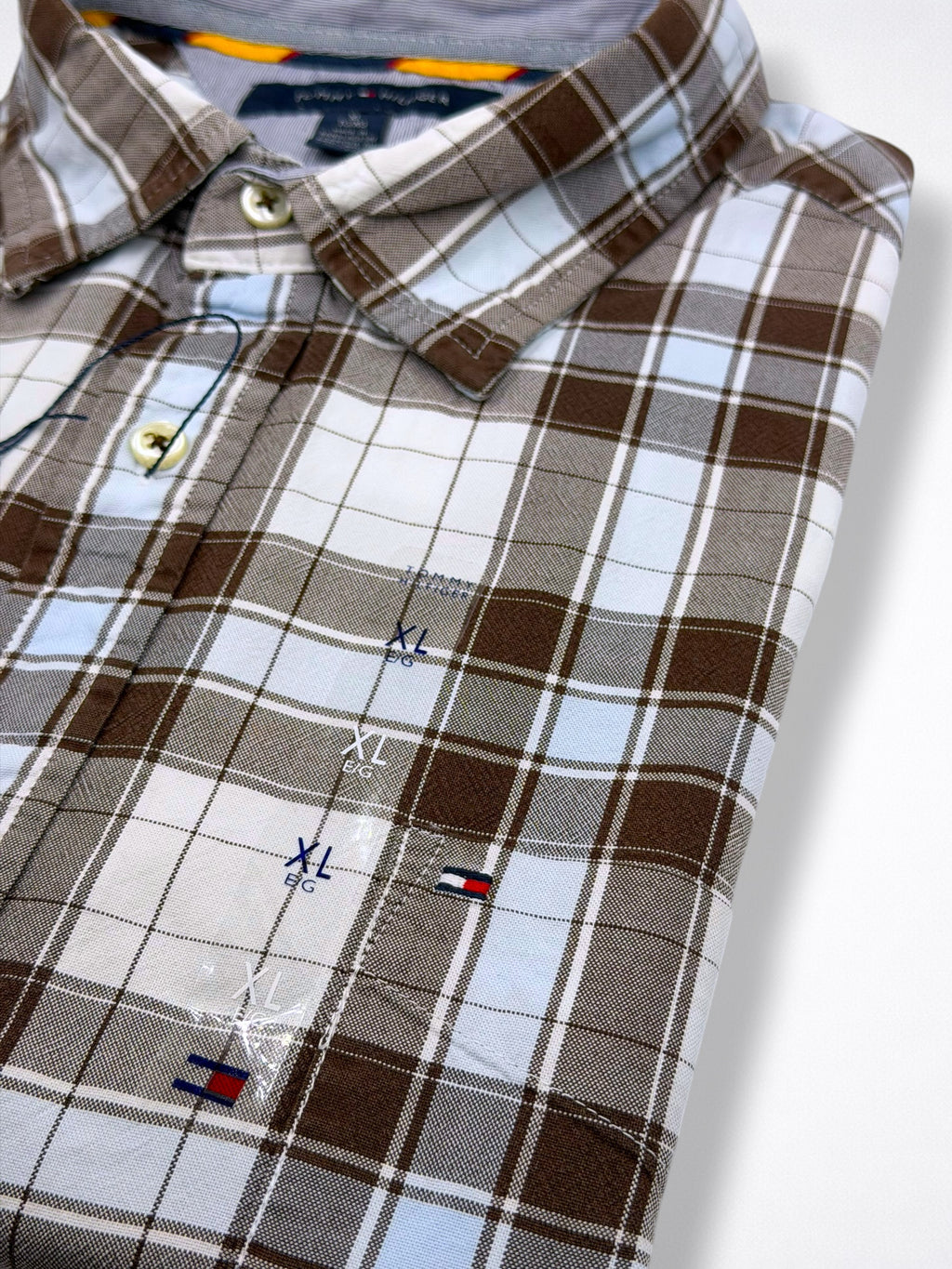 Camisa Tommy Hilfiger Classic Fit Manga Larga Talla XL