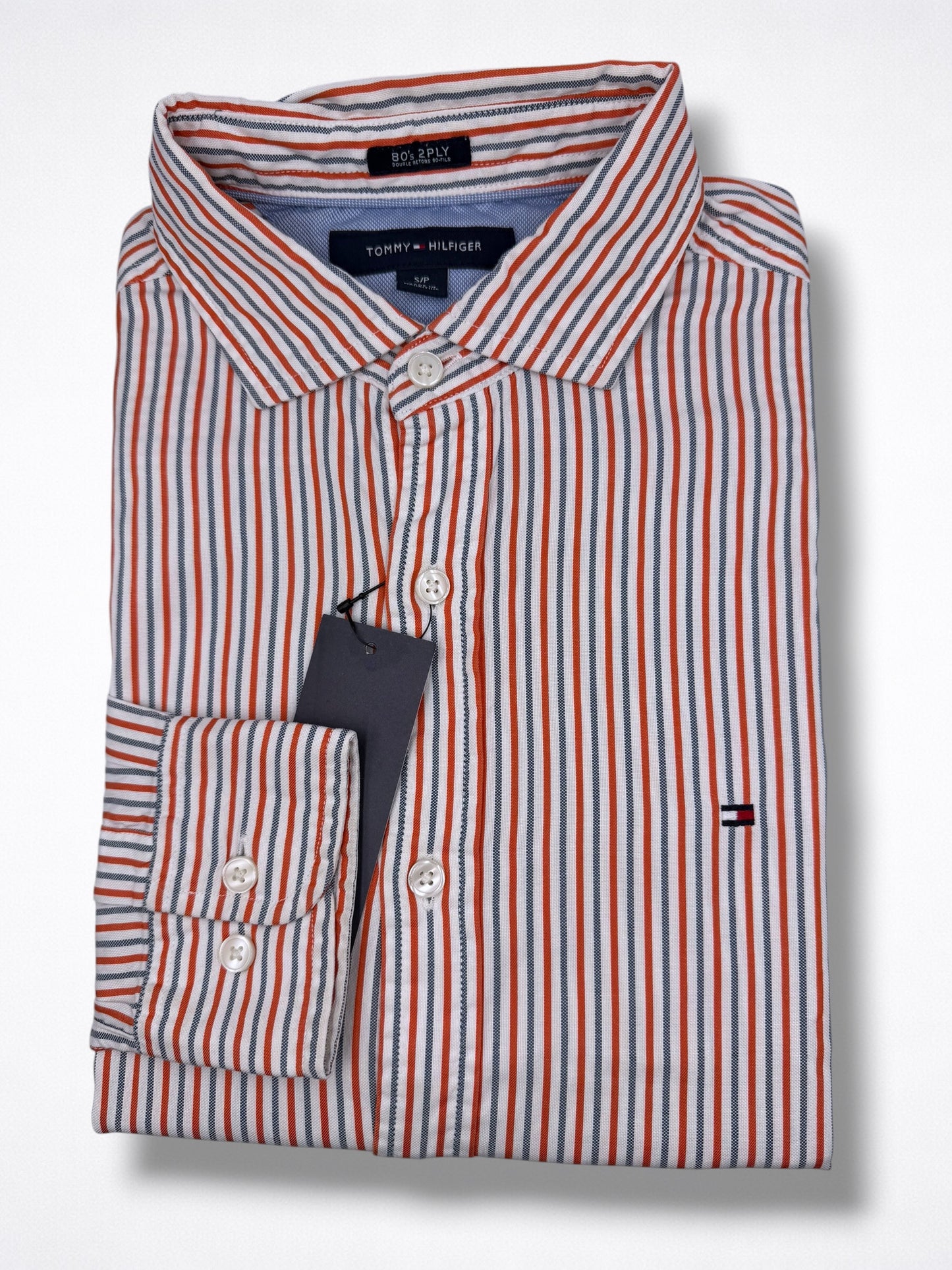 Camisa Tommy Hilfiger Classic Fit Manga Larga Talla S