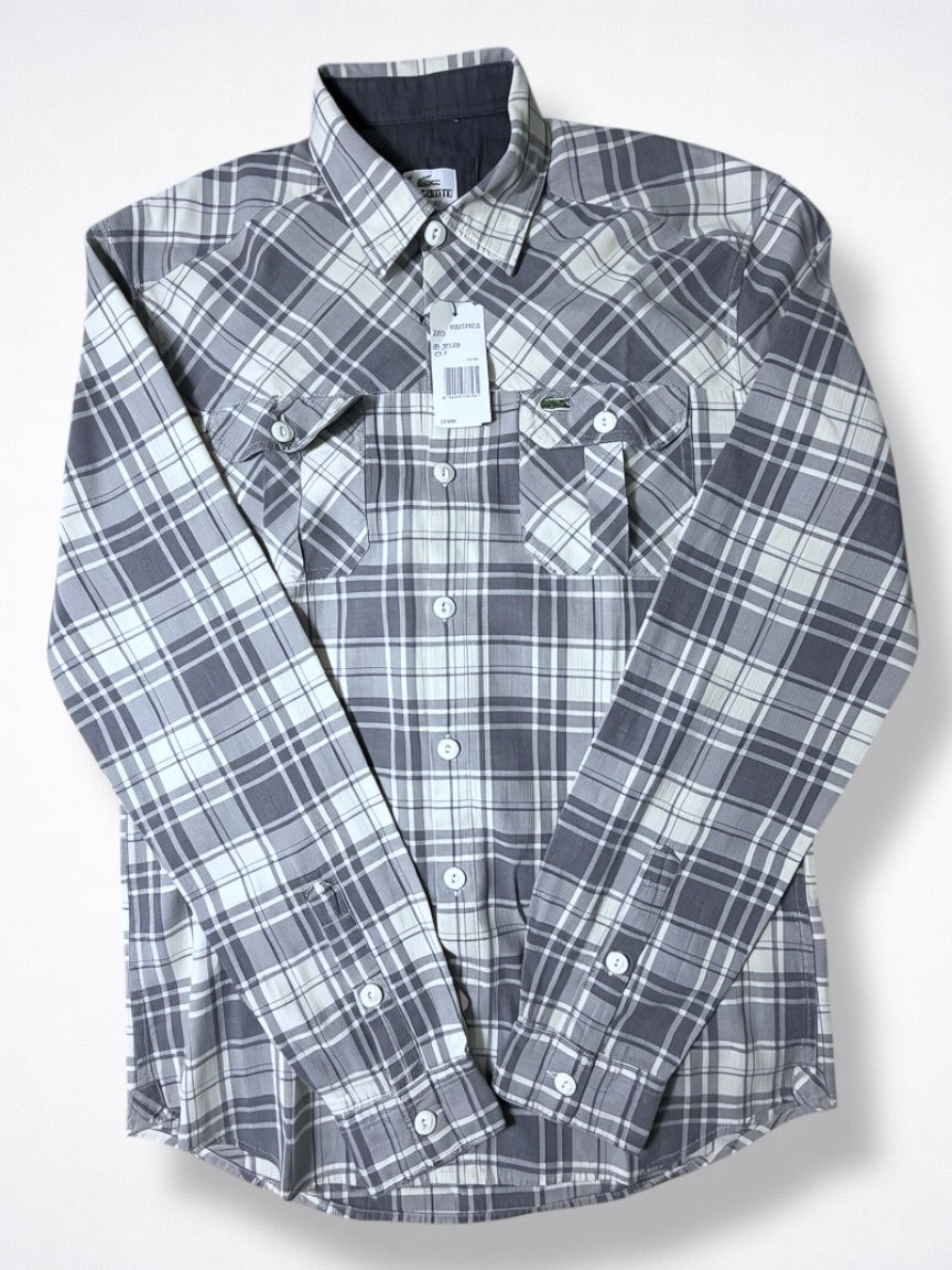 Camisa Lacoste Classic Fit Manga Larga Talla S