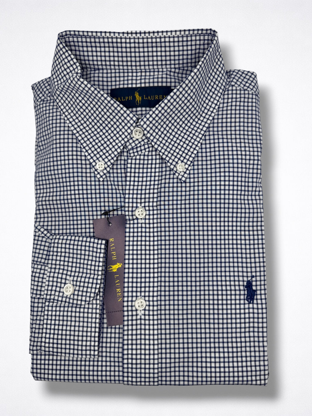 Camisa Polo Ralph Lauren Classic Fit Manga Larga Talla L