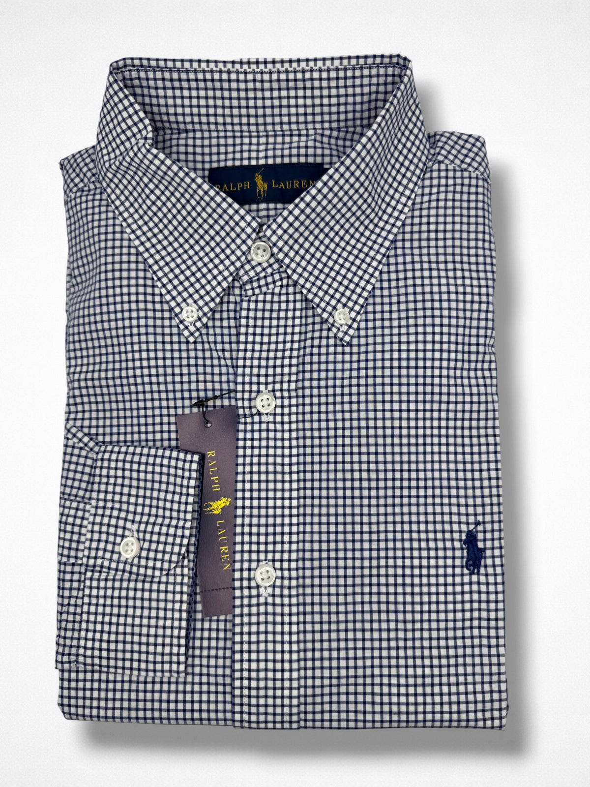 Camisa Polo Ralph Lauren Classic Fit Manga Larga Talla L