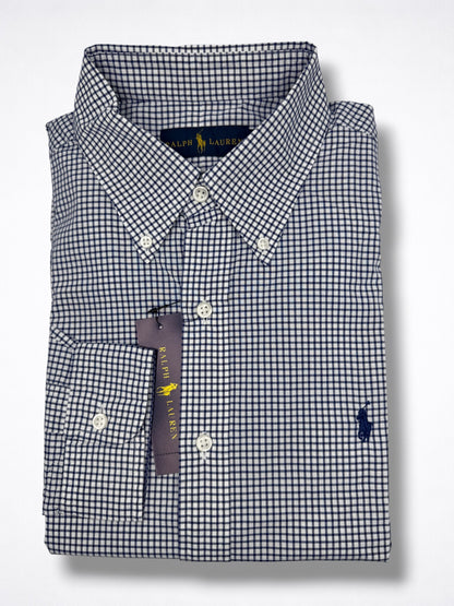 Camisa Polo Ralph Lauren Classic Fit Manga Larga Talla L