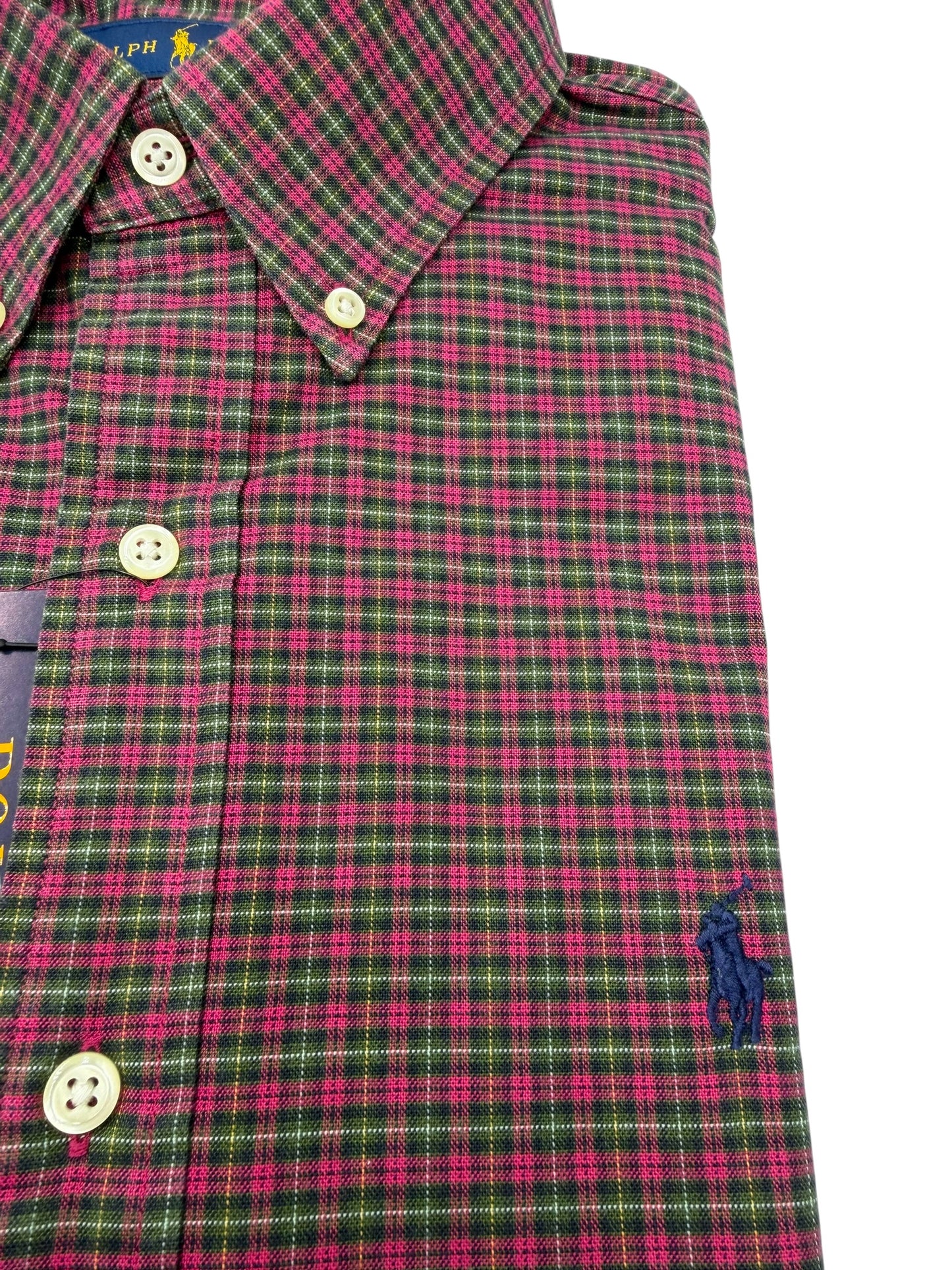 Camisa Polo Ralph Lauren Classic Fit Manga Larga Talla S