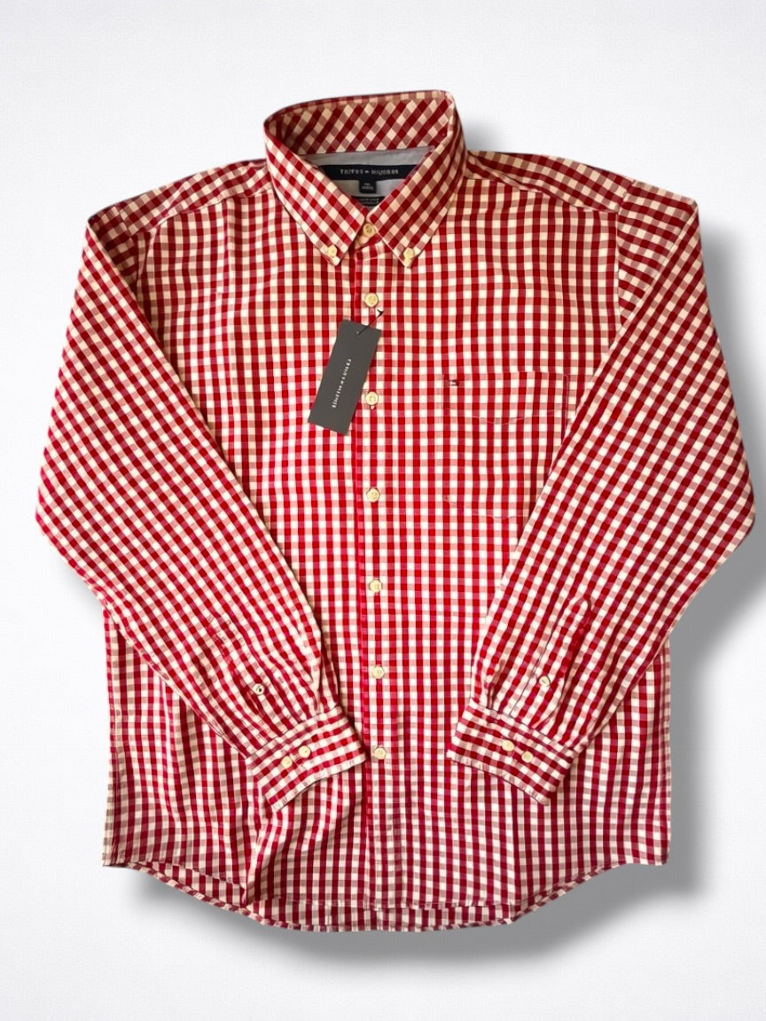 Camisa Tommy Hilfiger Classic Fit Manga Larga Talla L