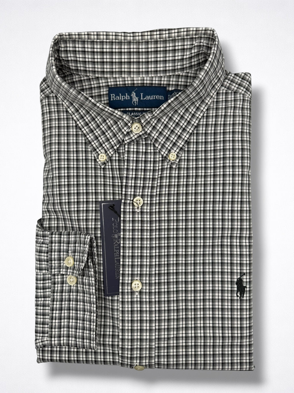 Camisa Polo Ralph Lauren Classic Fit Manga Larga Talla XL