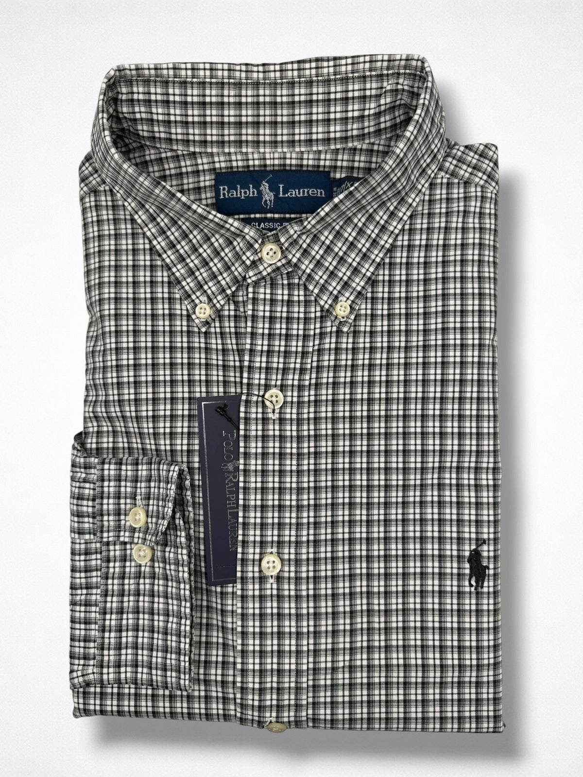 Camisa Polo Ralph Lauren Classic Fit Manga Larga Talla XL
