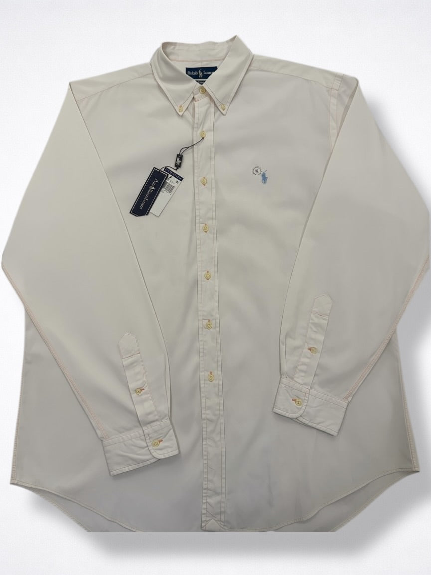 Camisa Polo Ralph Lauren Classic Fit Manga Larga Talla XL