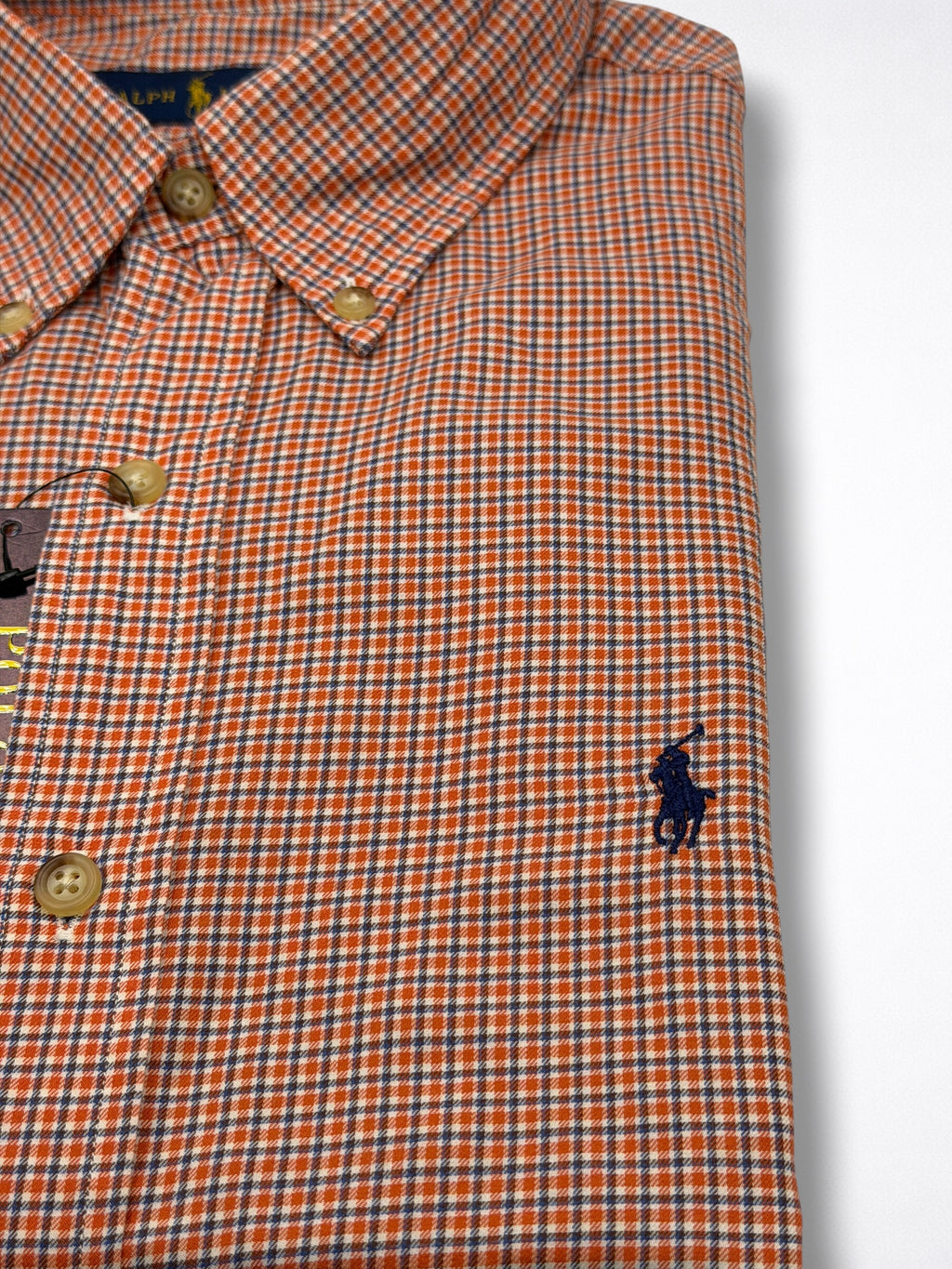 Camisa Polo Ralph Lauren Classic Fit Manga Larga Talla L