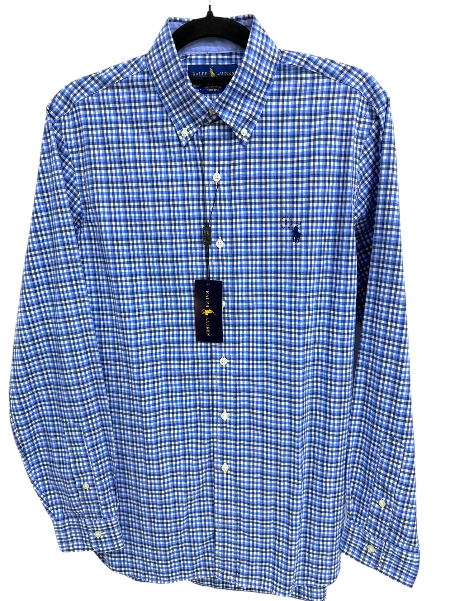 Camisa Polo Ralph Lauren Classic Fit Manga Larga Talla S