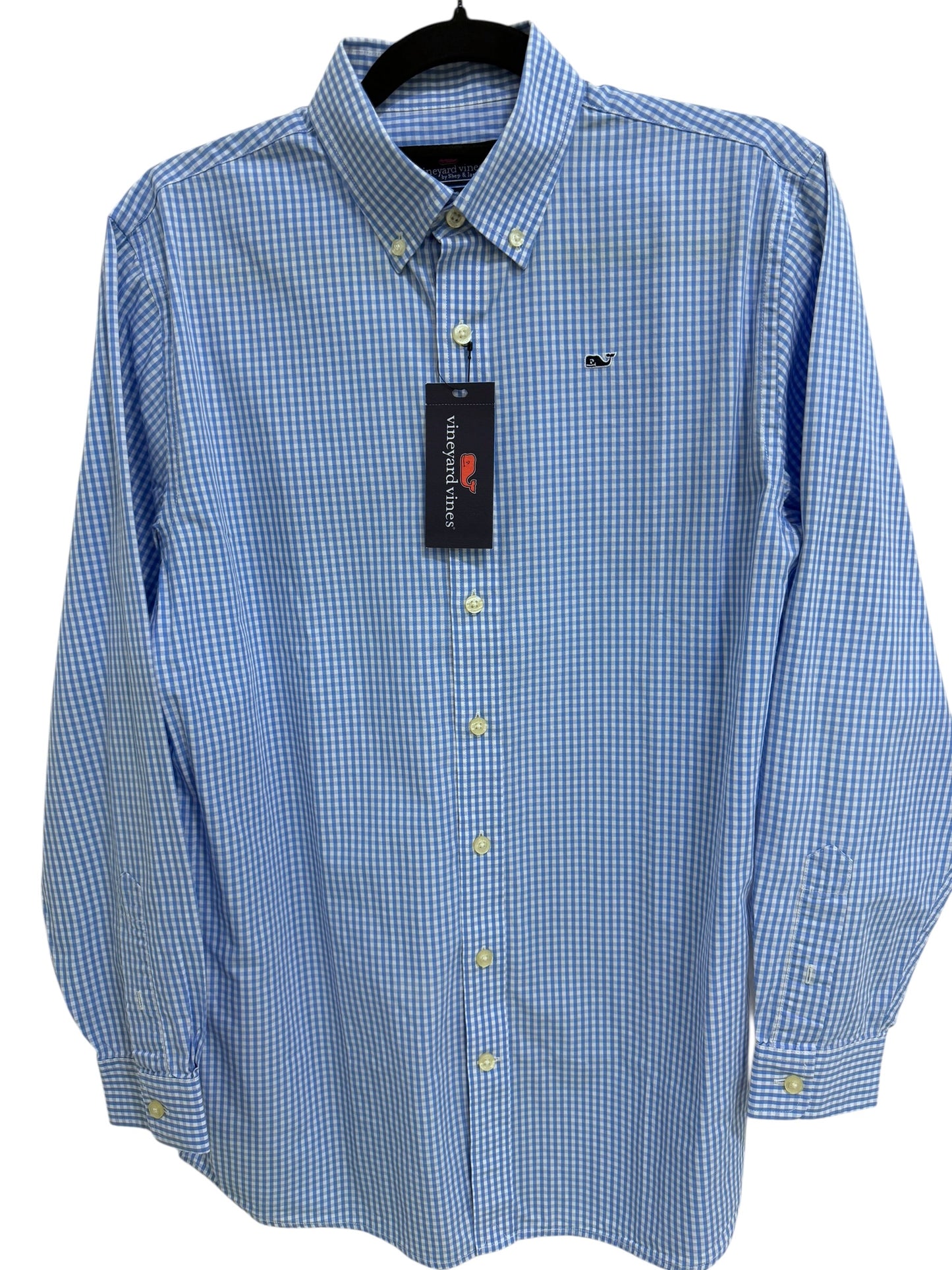 Camisa Vineyard Vines Custom Fit Manga Larga Talla S