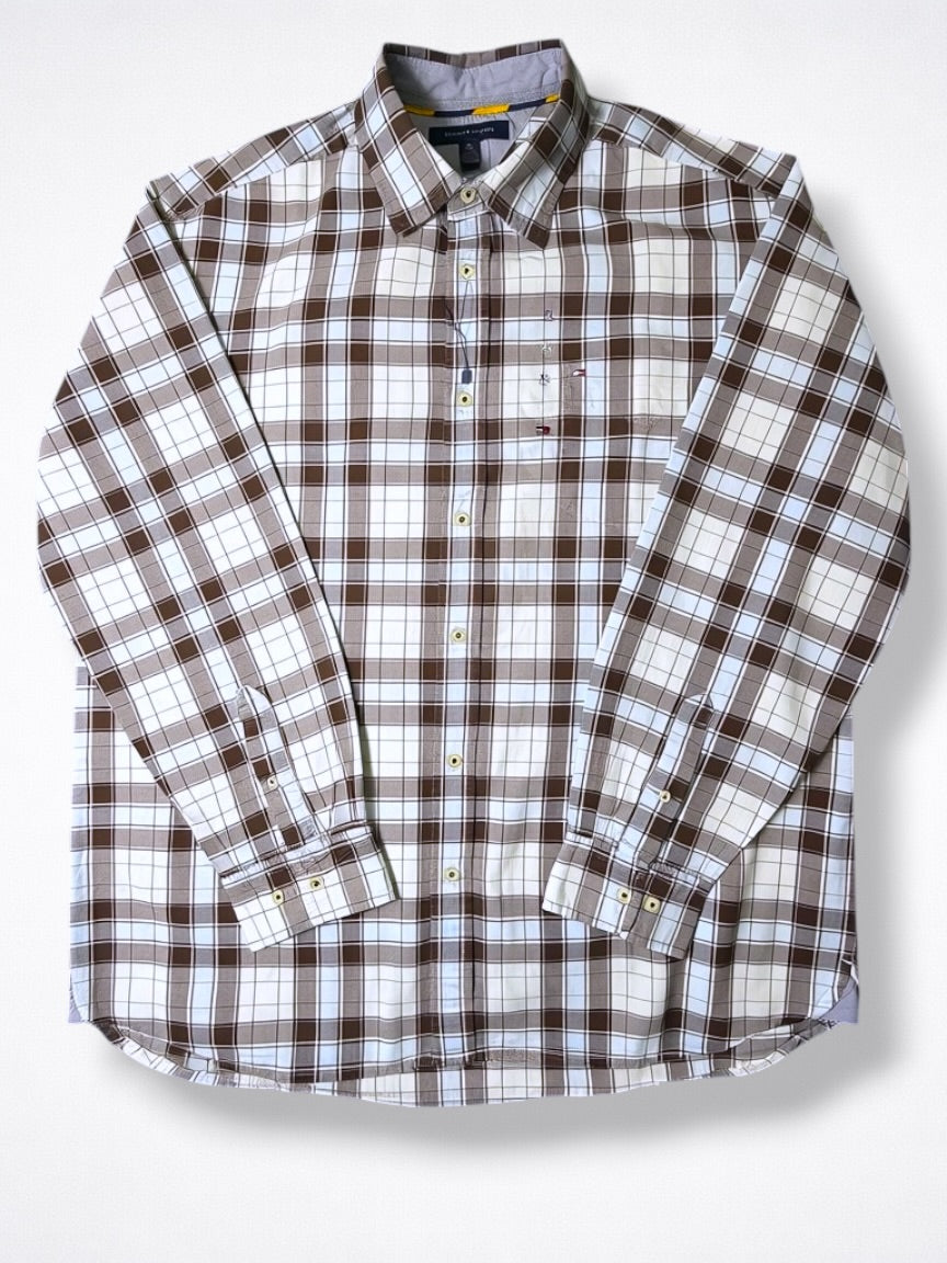 Camisa Tommy Hilfiger Classic Fit Manga Larga Talla XL