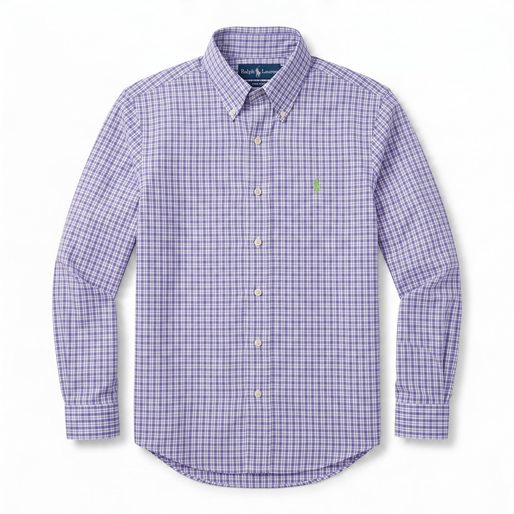 Camisa Polo Ralph Lauren Classic Fit manga larga talla L