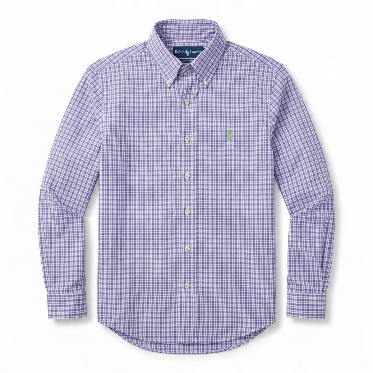 Camisa Polo Ralph Lauren Classic Fit manga larga talla L