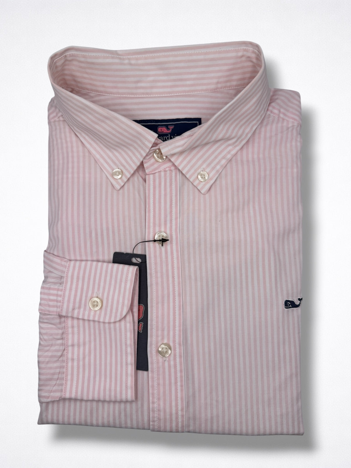 Camisa Vineyard Vines Classic Fit manga larga talla XL
