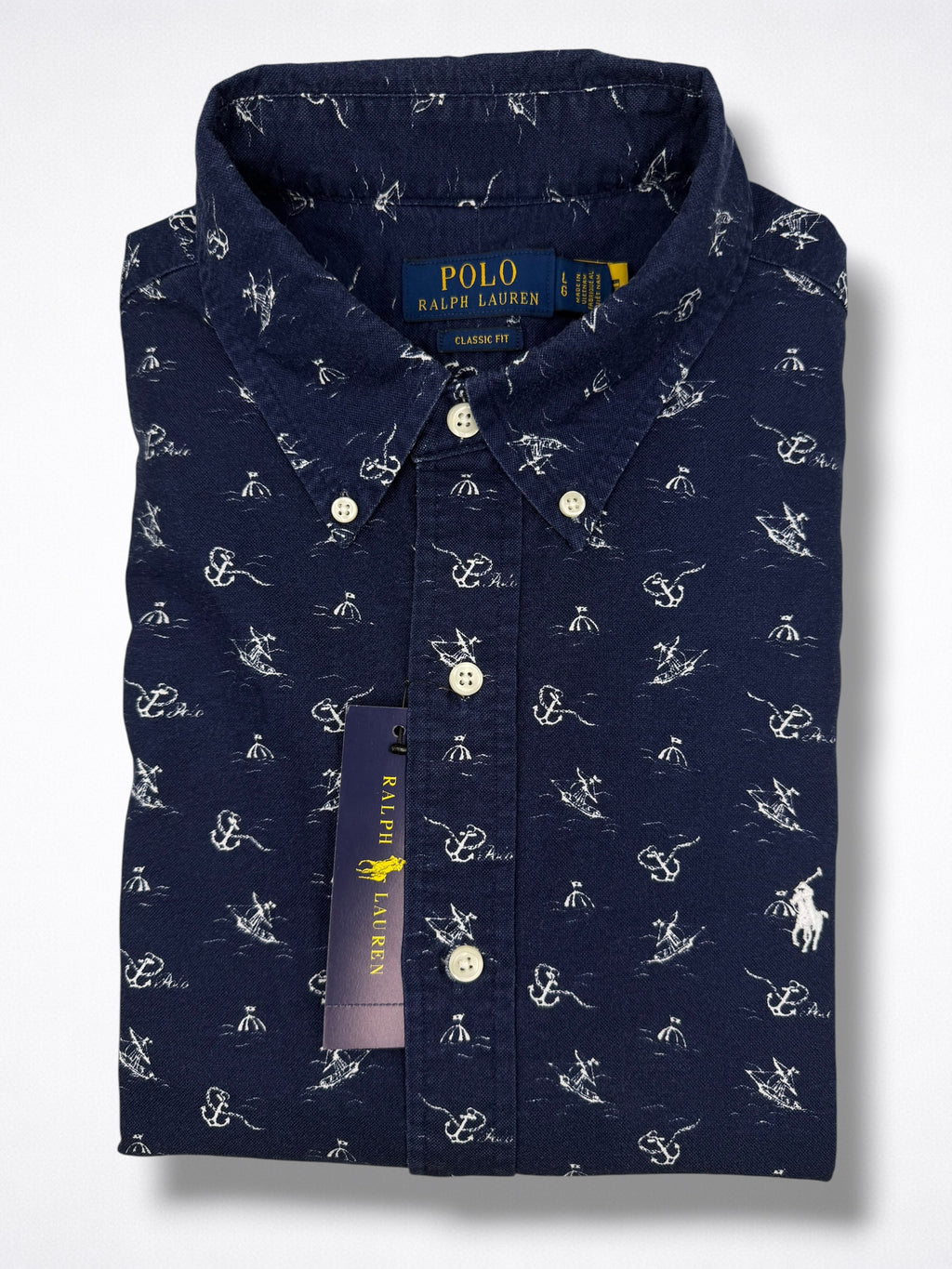 Camisa Polo Ralph Lauren Classic Fit Manga Corta Talla L