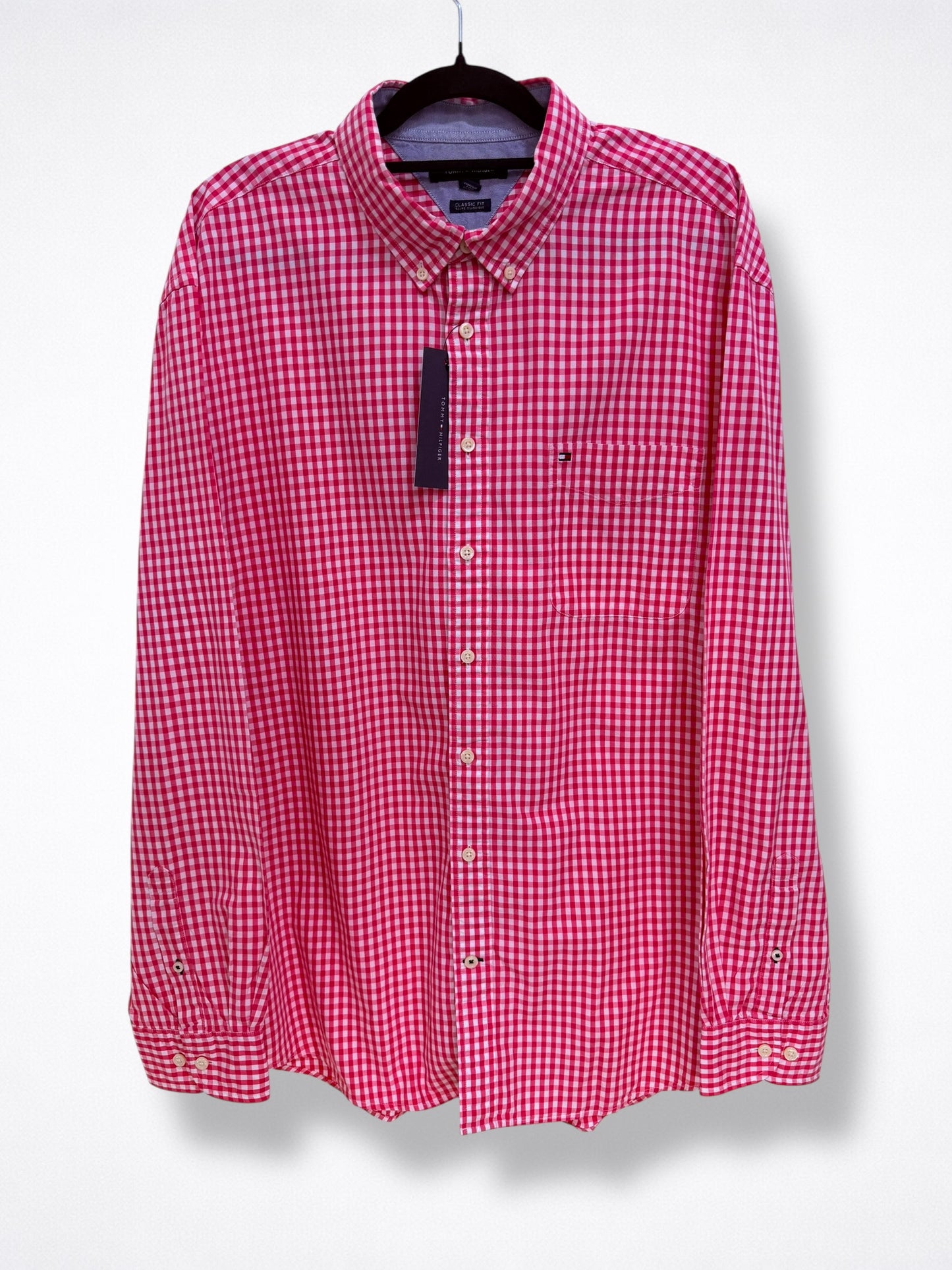 Camisa Tommy Hilfiger Classic Fit Manga Larga Talla XXL