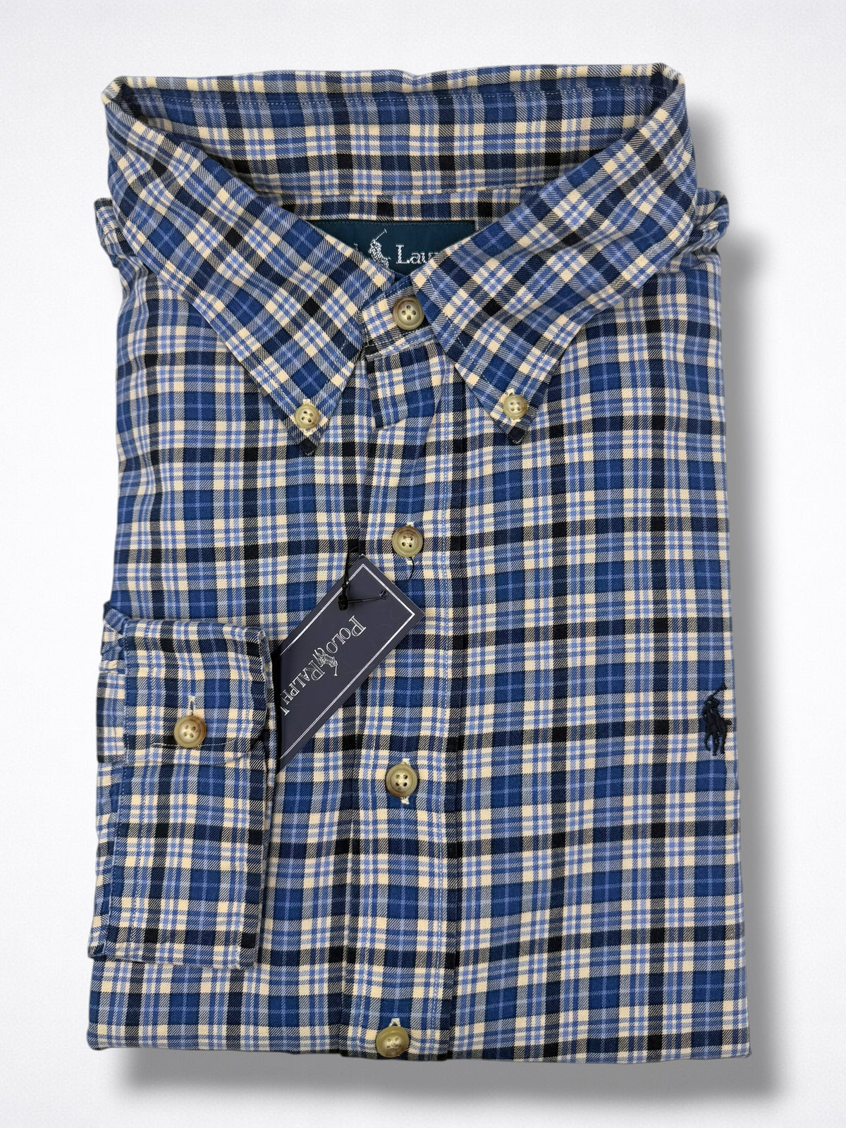 Camisa Polo Ralph Lauren Classic Fit Manga Larga Talla XL