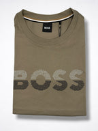 Playera Boss Classic Fit Cuello Redondo Talla L